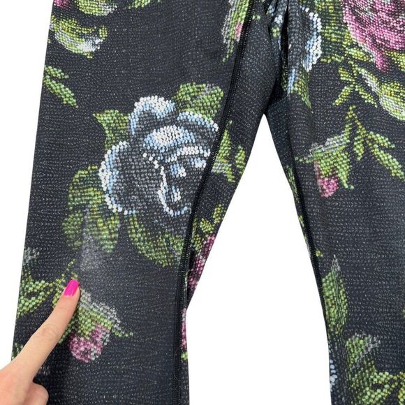 Lululemon Wunder Under Garden Party Floral Leggings Size 8 - Picture 3 of 6